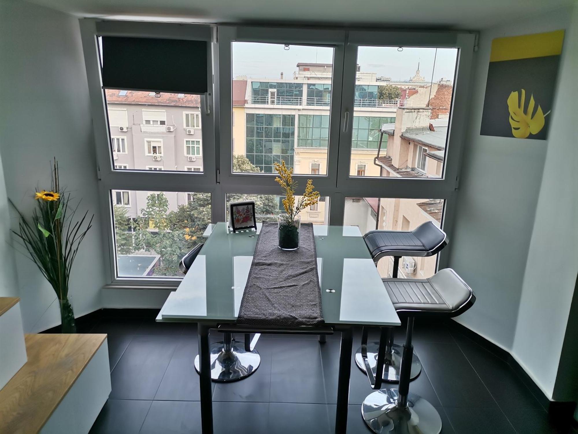 Sky-View Apartmentin Perfect City Center Sofia Bagian luar foto